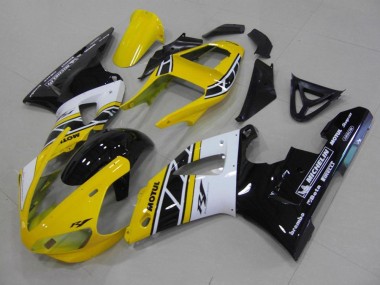 00-01 Jaune Anniversary YZF R1 Carénages Moto