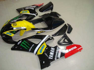 00-01 Jaune Monster YZF R1 Carénage Moto