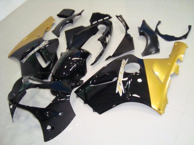 00-01 Noir Or ZX12R Carénage Moto