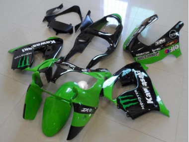 00-01 Vert Monster ZX9R Carénage Moto