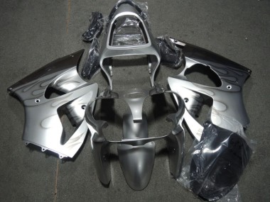00-02 Argent Flamme ZX6R Carénage Moto