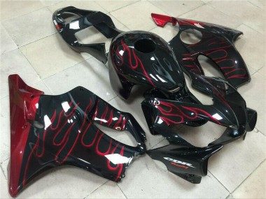 01-03 Rouge Flamme CBR600 F4i Carénage Moto