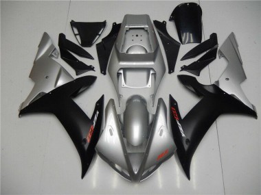 02-03 Argent Noir YZF R1 Carénage Moto