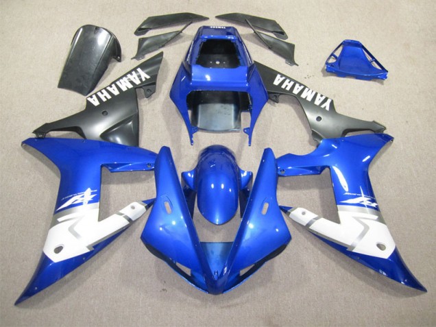 02-03 Bleu Blanc YZF R1 Carénages Moto