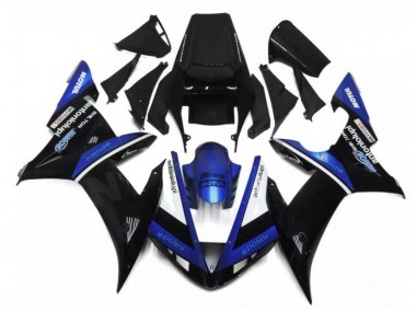02-03 Noir Bleu YZF R1 Carénage Moto