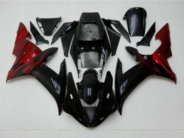 02-03 Noir Rouge YZF R1 Carénage Moto