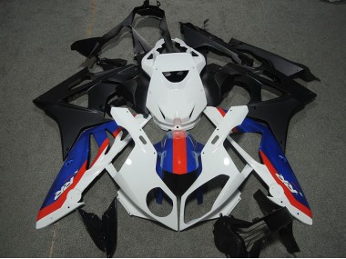 03-04 Bleu Rouge Blanc CBR600RR Carénage Moto