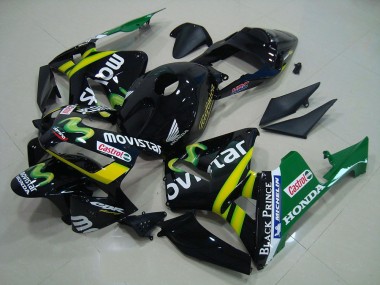 03-04 Noir Movistar CBR600RR Carénage Moto