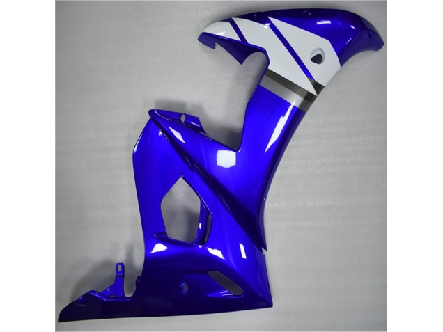 03-05 Bleu Blanc YZF R6 Kit Carénages Motos Complet