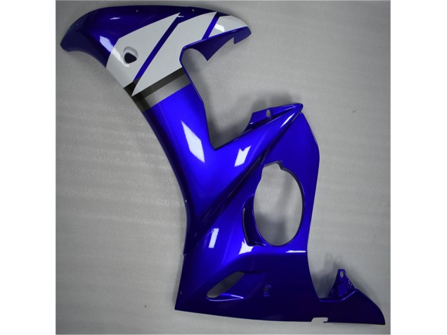 03-05 Bleu Blanc YZF R6 Kit Carénages Motos Complet