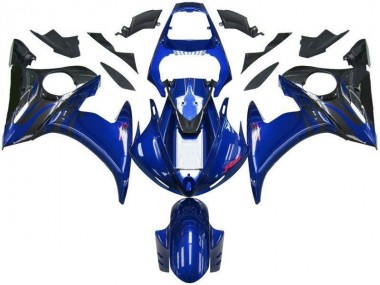 03-05 Bleu Noir YZF R6 Carénage Moto