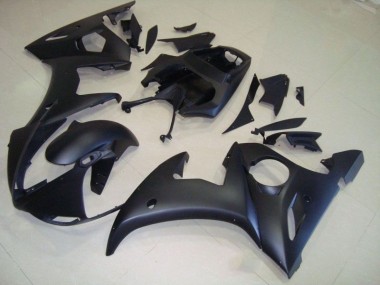 03-05 Noir Mat YZF R6 Carénages Moto