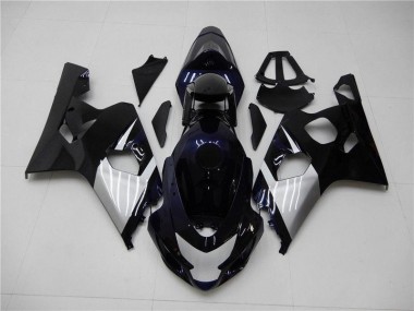 04-05 Bleu Argent GSXR 600/750 Carénage Moto