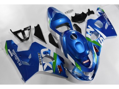 04-05 Bleu Blanc GSXR 600/750 Carénages Moto