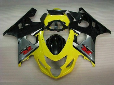 04-05 Jaune Noir GSXR 600/750 Carénages Moto