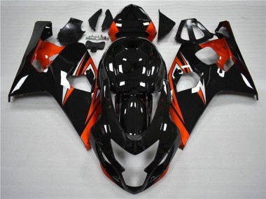 04-05 Orange Noir GSXR 600/750 Carénages Moto