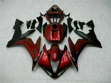 04-06 Rouge Noir YZF R1 Carénage Moto