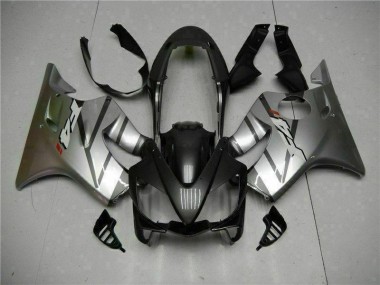 04-07 Argent Noir CBR600 F4i Carénage Moto