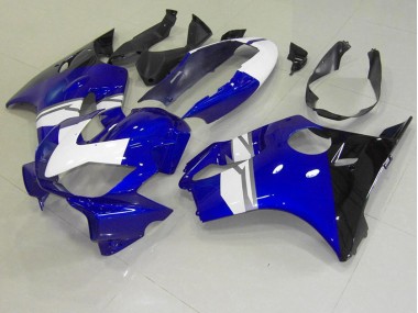 04-07 Blanc Bleu Noir CBR600 F4i Carénage Moto