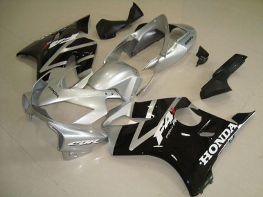 04-07 Noir Argent CBR600 F4i Carénage Moto