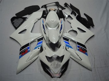 05-06 Blanc Bleu GSXR 1000 Carénage Moto