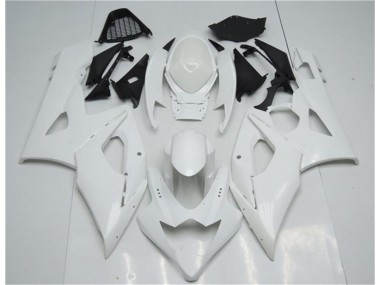 05-06 Blanc GSXR 1000 Carénage Moto