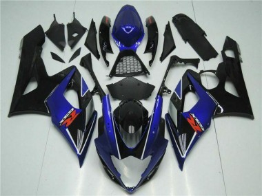 05-06 Bleu Noir GSXR 1000 Carénages Moto