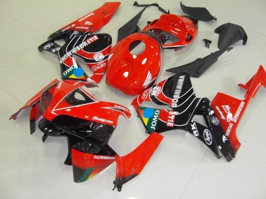 05-06 Rouge Noir Jomo CBR600RR Carénage Moto