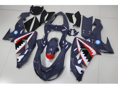 06-07 Gris Requin ZX10R Carénage Moto