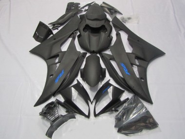 06-07 Noir Bleu Décalque YZF R6 Carénage Moto