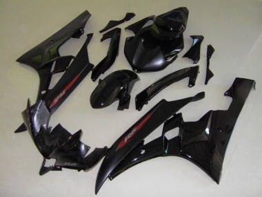 06-07 Style OEM Noir YZF R6 Carénage Moto