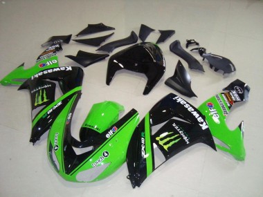 06-07 Vert Monster ZX10R Carrosserie Moto