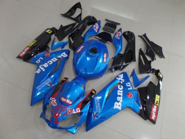 06-11 Bleu et Noir RS125 Carénage Moto