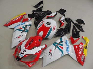 06-11 Rouge et Wihte RS125 Carénage Moto