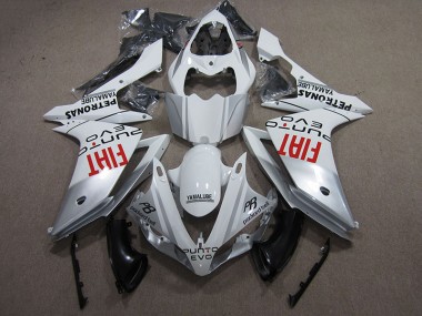 07-08 Blanc Fiat YZF R1 Carénage Moto