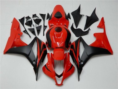 07-08 Noir Rouge CBR600RR Carrosserie Moto