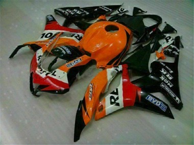 07-08 Orange Noir Repsol CBR600RR Carénages Moto