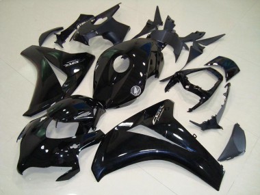 08-11 Noir Brillant Chrome Décalque CBR1000RR Carénage Moto