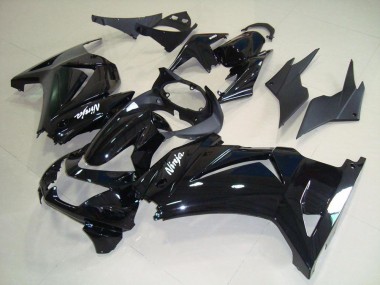08-12 Noir Brillant ZX250R Carénage Moto