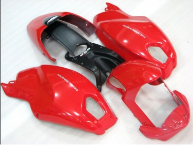 08-12 Rouge Monster Ducati Monster 696 Carénage Moto