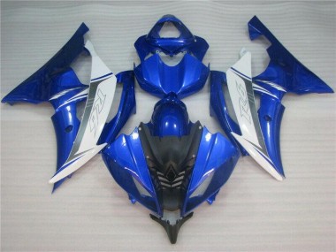 08-16 Bleu YZF R6 Carénages Moto