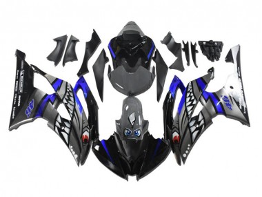 08-16 Gris Bleu Requin YZF R6 Carénage Moto