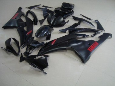 08-16 Noir Mat YZF R6 Carénage Moto