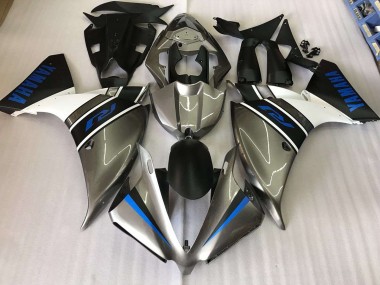 09-11 Argent Bleu YZF R1 Carénage Moto