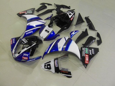 09-11 Bleu Noir YZF R1 Carénage Moto
