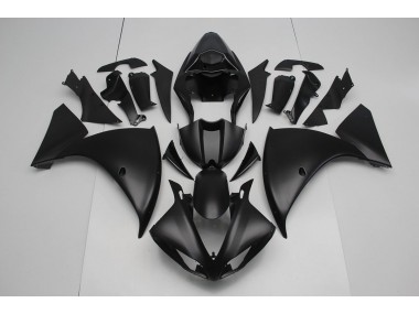 09-11 Noir Mat YZF R1 Carénage Moto