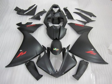 09-11 Noir Rouge YZF R1 Carénages Moto
