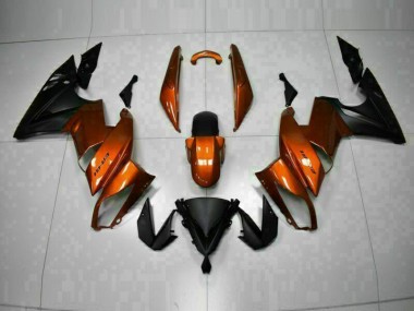 09-11 Orange EX650 Carénage Moto