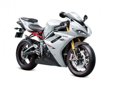 09-12 Blanc Nacré Noir Daytona 675 Triple Carénage Moto