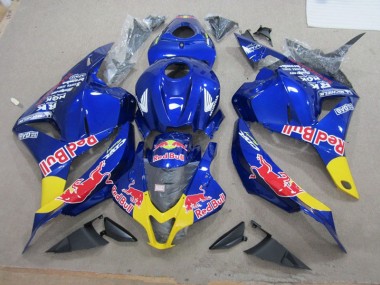 09-12 Bleu Red Bull CBR600RR Carénages Moto